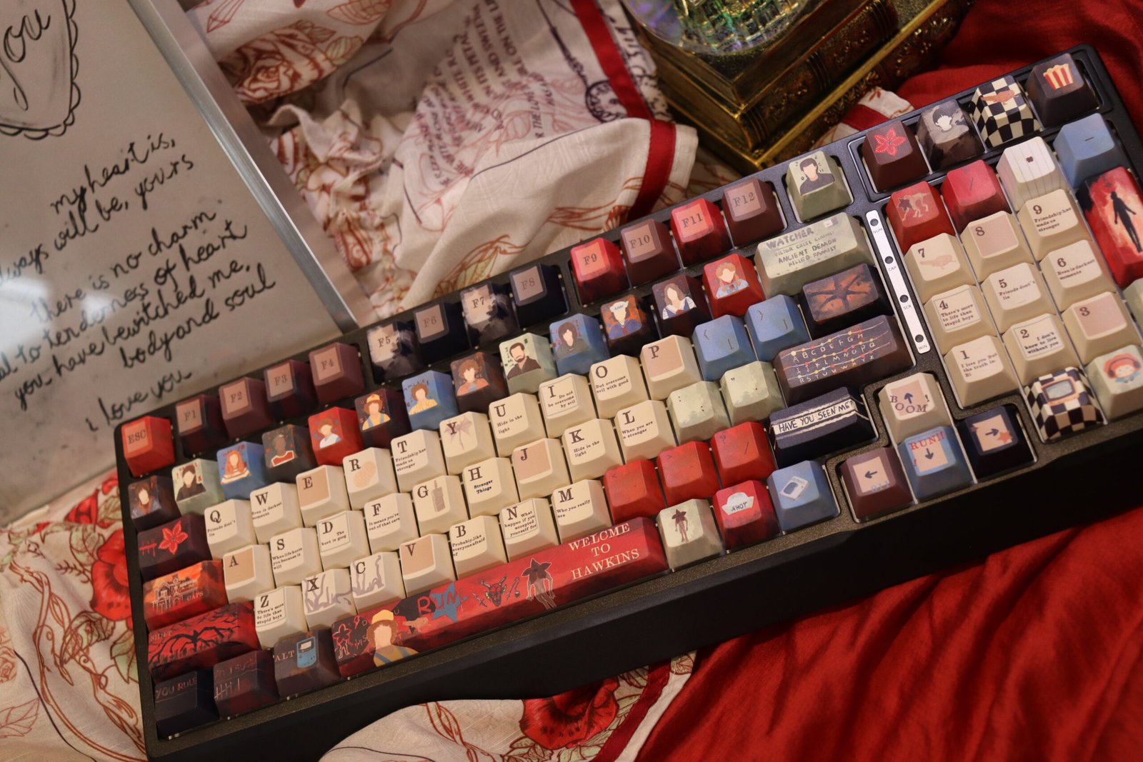 Stranger Things keycaps - starlightlabshop.com